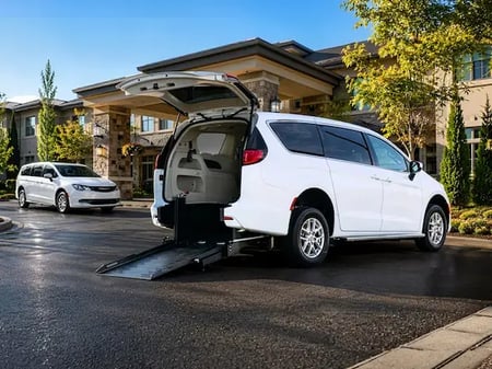 FR Conversions Chrysler-based wheelchair-accessible commercial minivan