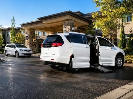 FR Conversions Chrysler-based wheelchair-accessible commercial minivan