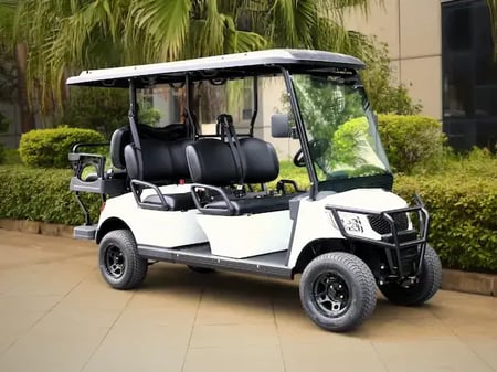 Waev Fusion 4+2 six-passenger commercial electric cart