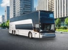 Van Hool TDX exterior view on the road